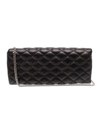 CH Carolina Herrera Vegan Leather Evening Bag