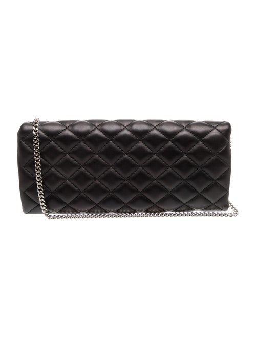 CH Carolina Herrera Vegan Leather Evening Bag