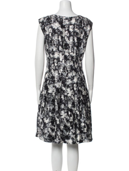 CH Carolina Herrera Printed Knee-Length Dress