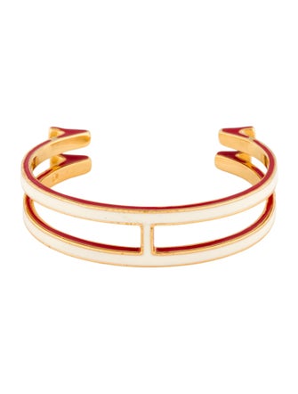 CH Carolina Herrera Enamel Midi Insignia Cuff