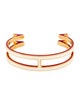 CH Carolina Herrera Enamel Midi Insignia Cuff