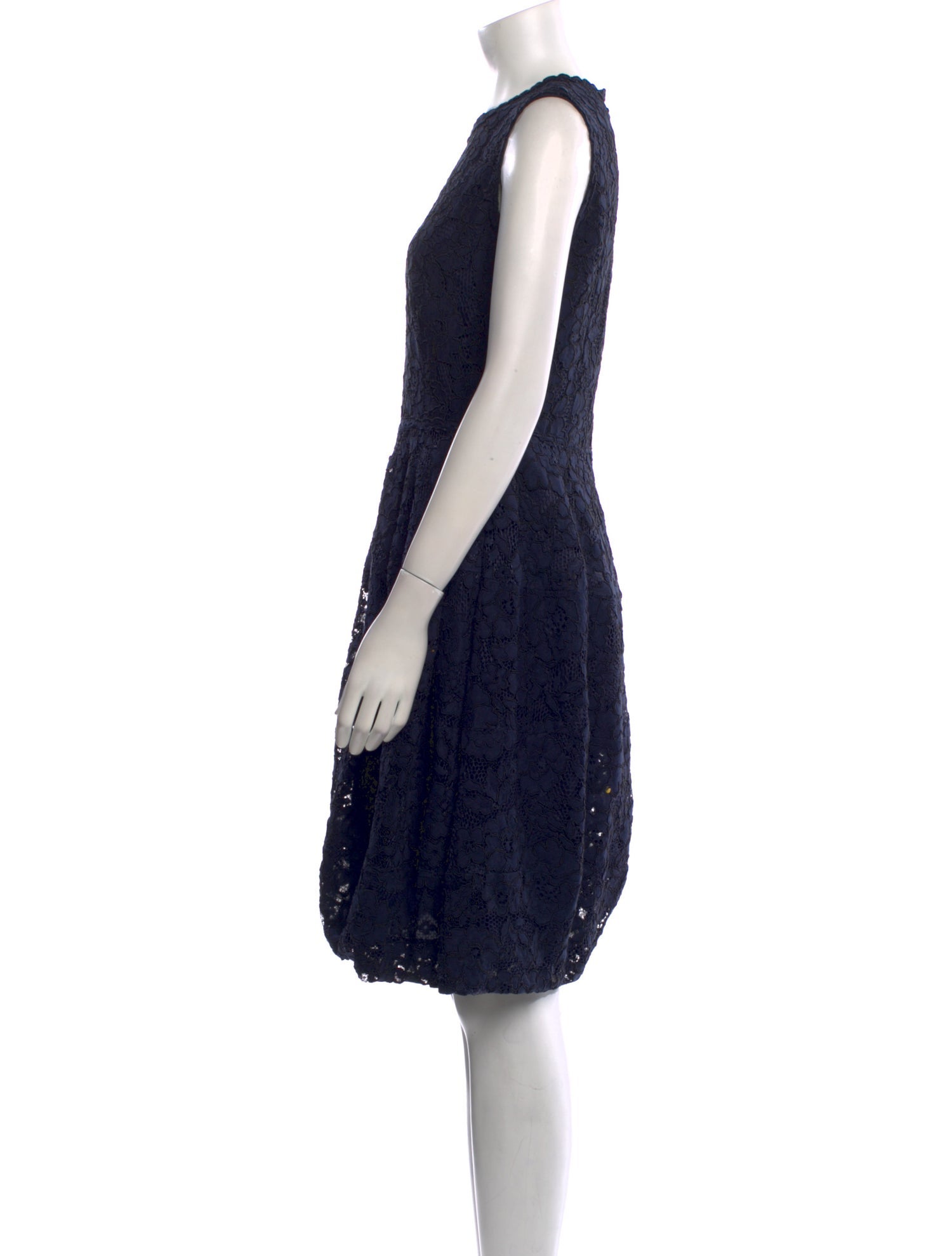 CH Carolina Herrera Crew Neck Knee-Length Dress