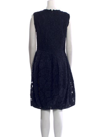 CH Carolina Herrera Crew Neck Knee-Length Dress