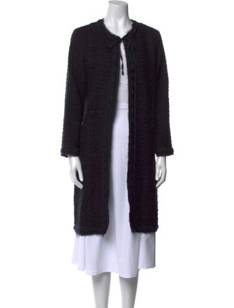 CH Carolina Herrera Virgin Wool Crew Neck Sweater