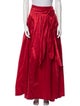 CH Carolina Herrera Silk Long Skirt
