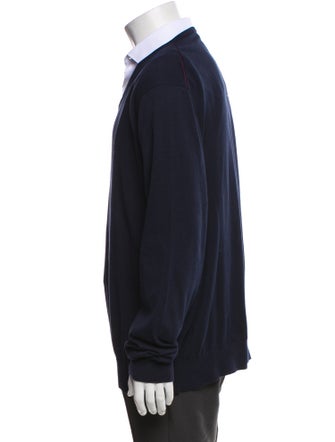 CH Carolina Herrera V-Neck Long Sleeve Pullover