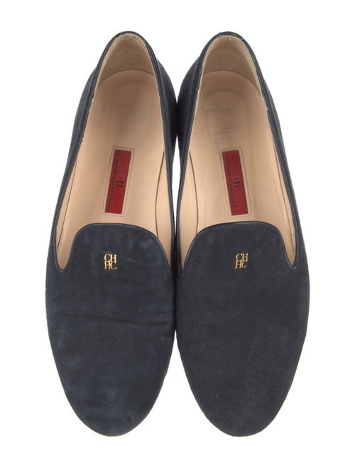 CH Carolina Herrera Suede Loafers