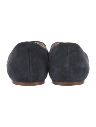 CH Carolina Herrera Suede Loafers
