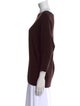 CH Carolina Herrera Virgin Wool Bateau Neckline Sweater