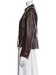CH Carolina Herrera Lambskin Biker Jacket