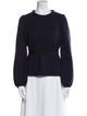 CH Carolina Herrera Wool Crew Neck Sweater