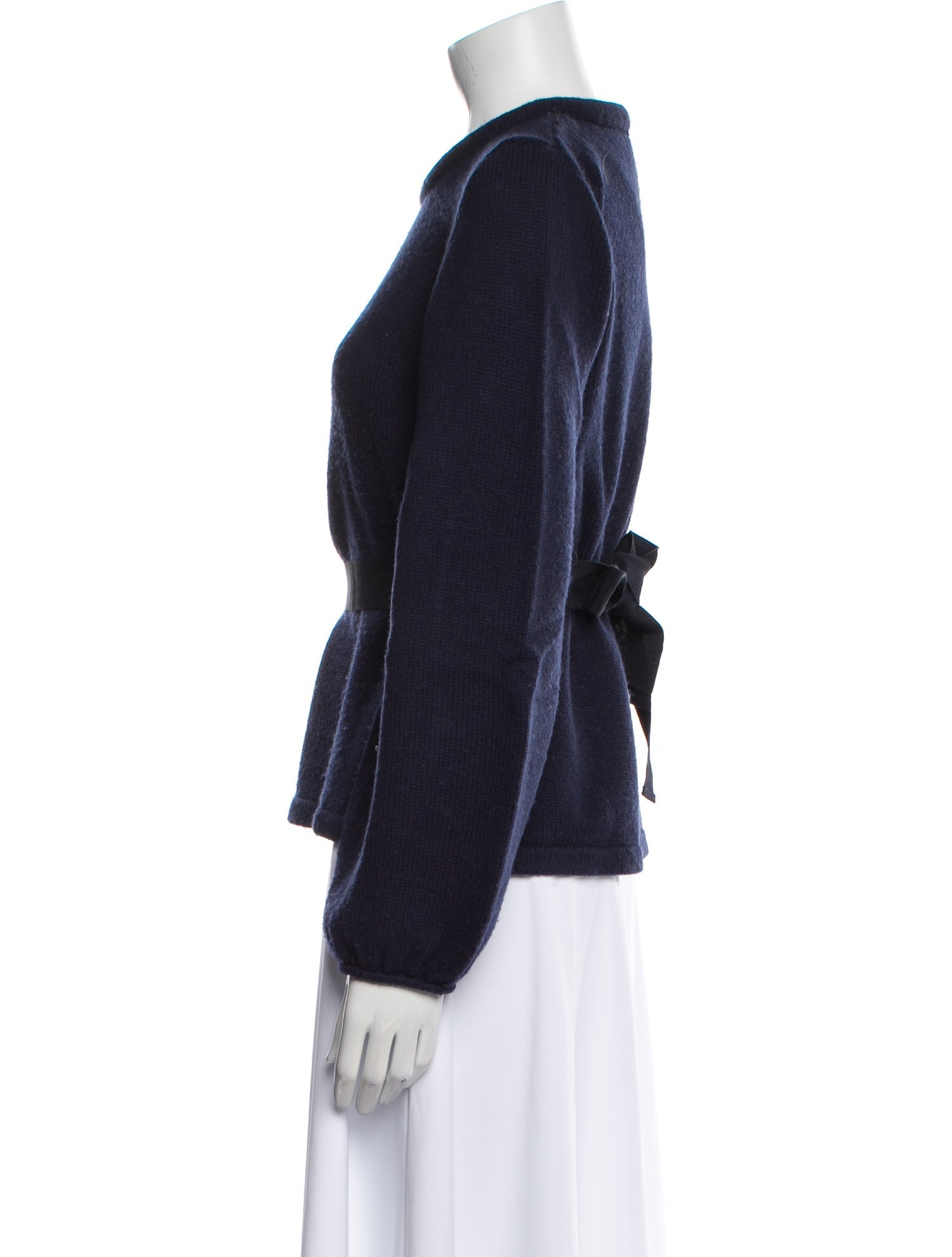 CH Carolina Herrera Wool Crew Neck Sweater