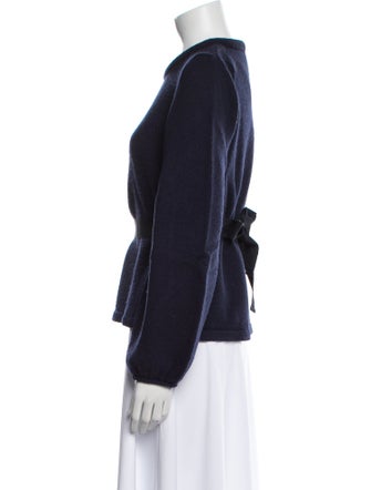 CH Carolina Herrera Wool Crew Neck Sweater