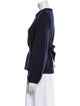 CH Carolina Herrera Wool Crew Neck Sweater