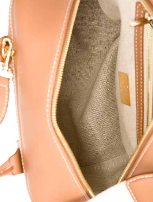 CH Carolina Herrera Leather Top Handle Bag