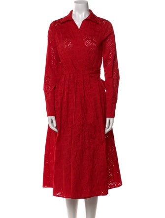 CH Carolina Herrera Midi Length Dress