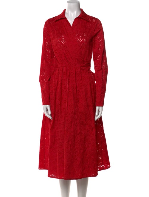 CH Carolina Herrera Midi Length Dress