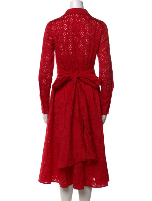 CH Carolina Herrera Midi Length Dress