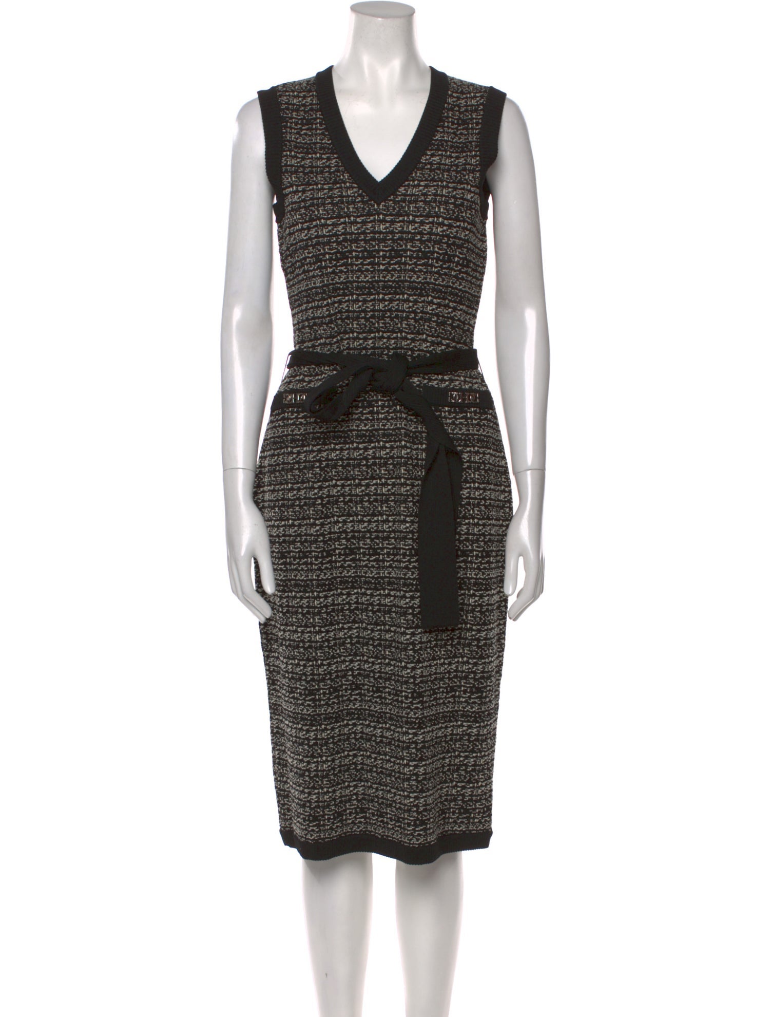 CH Carolina Herrera Printed Midi Length Dress w/ Tags