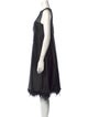 CH Carolina Herrera Silk Knee-Length Dress