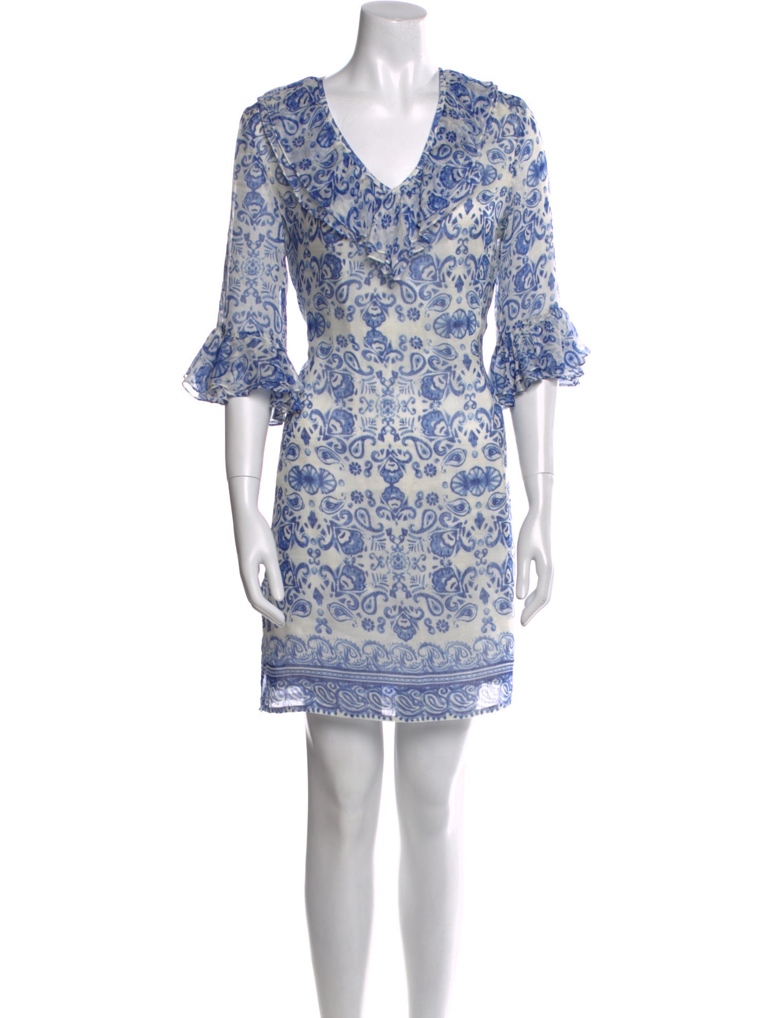 CH Carolina Herrera Printed Mini Dress