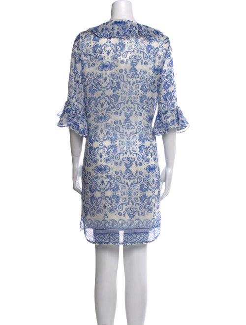 CH Carolina Herrera Printed Mini Dress