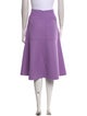 CH Carolina Herrera Wool Knee-Length Skirt