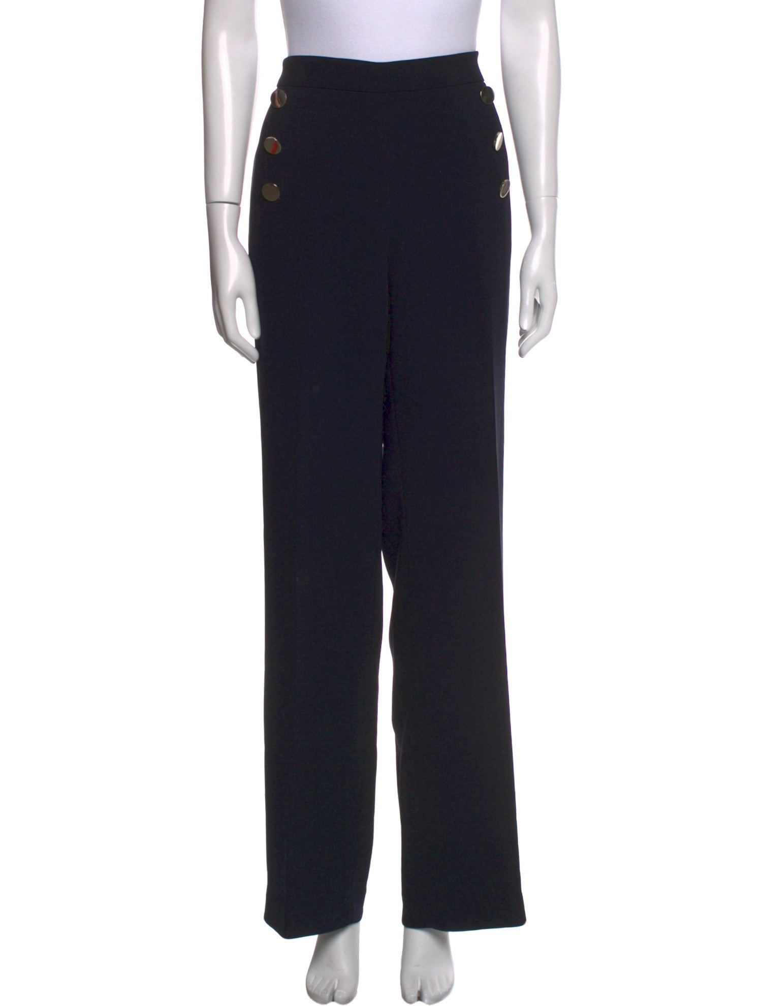 CH Carolina Herrera Wool Wide Leg Pants