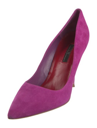 CH Carolina Herrera Suede Pumps