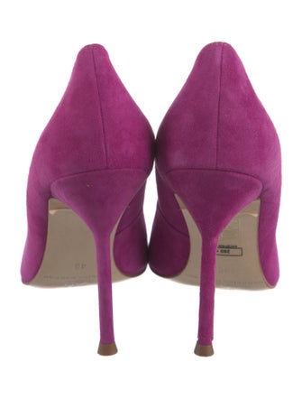 CH Carolina Herrera Suede Pumps