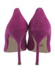 CH Carolina Herrera Suede Pumps