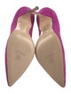 CH Carolina Herrera Suede Pumps