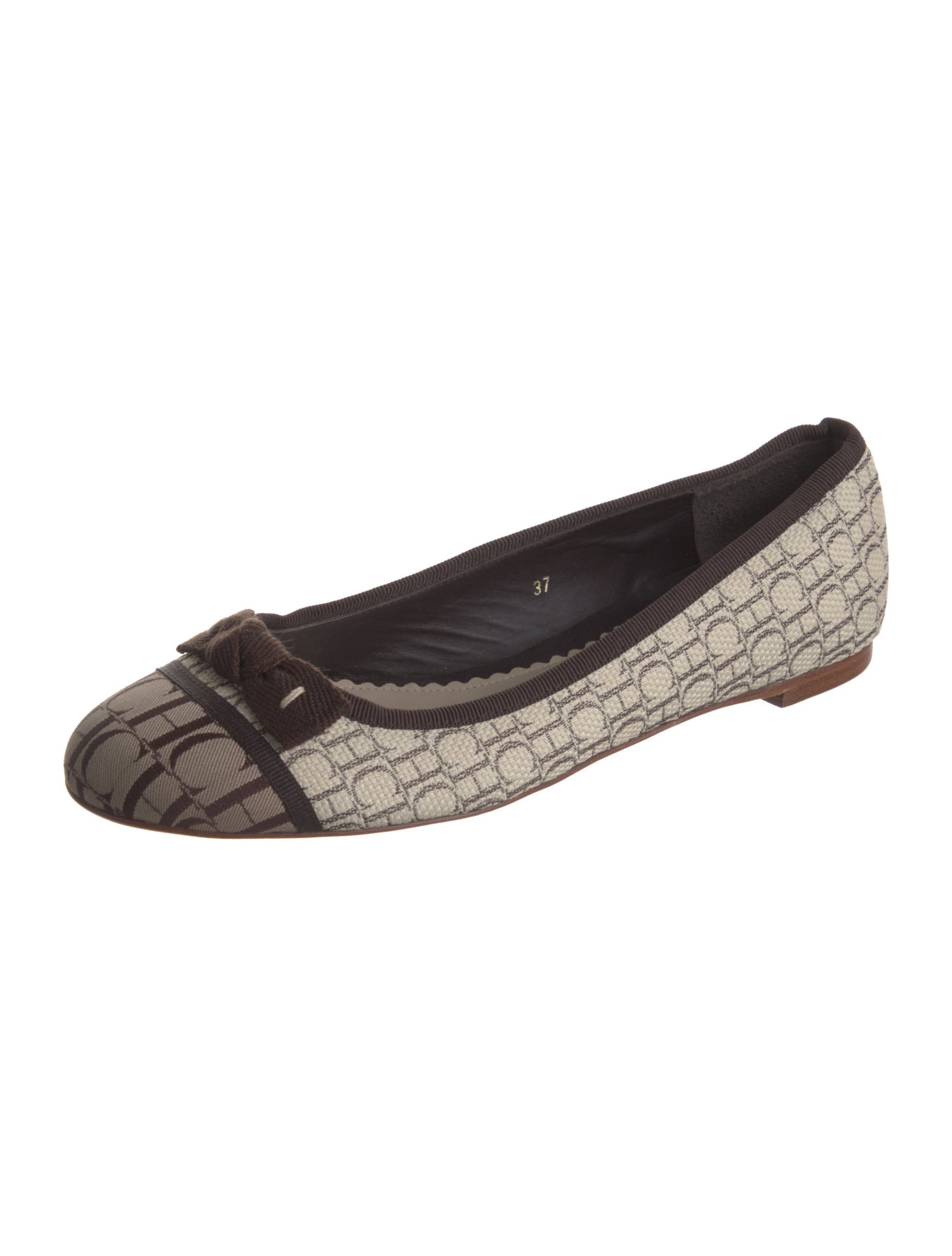 CH Carolina Herrera Printed Flats