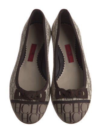 CH Carolina Herrera Printed Flats