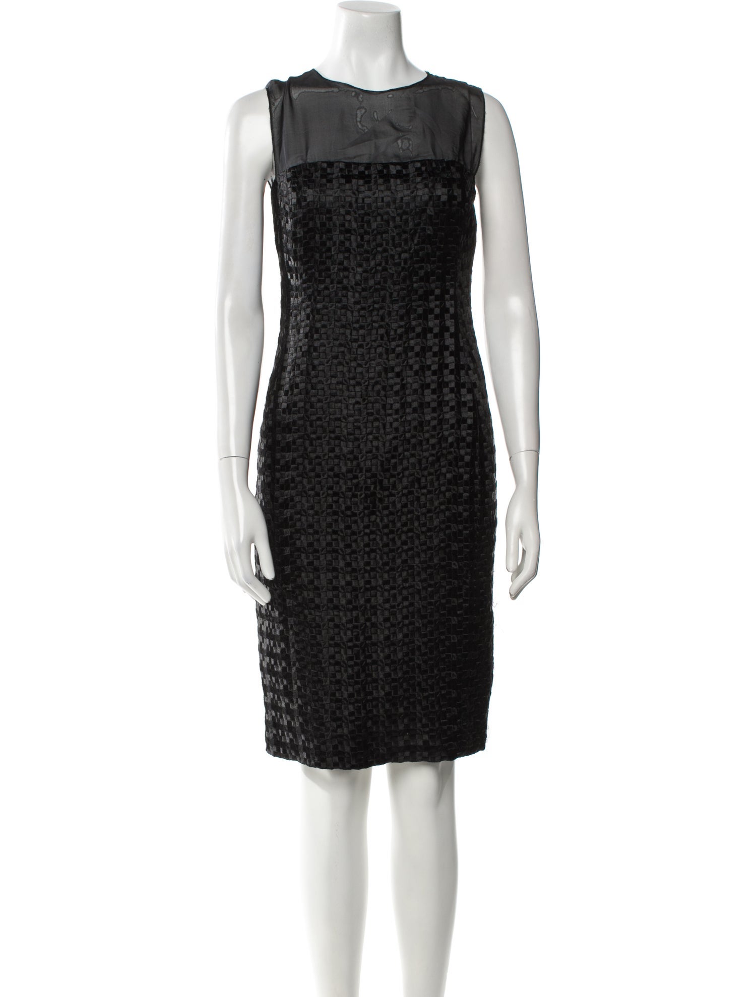 CH Carolina Herrera Crew Neck Mini Dress