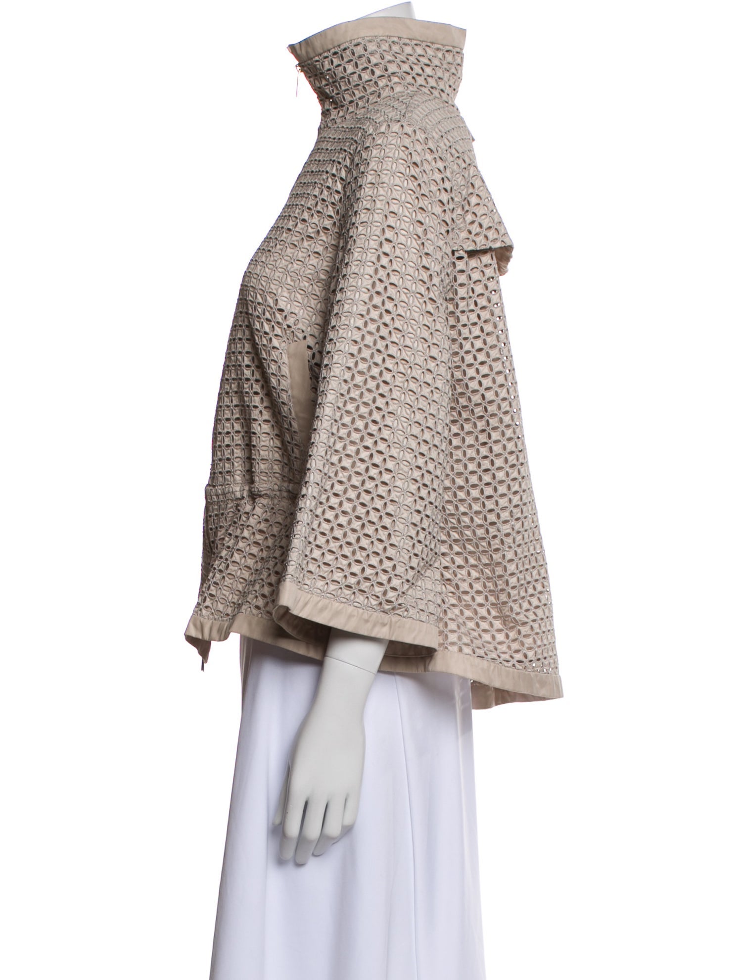 CH Carolina Herrera Tweed Pattern Jacket