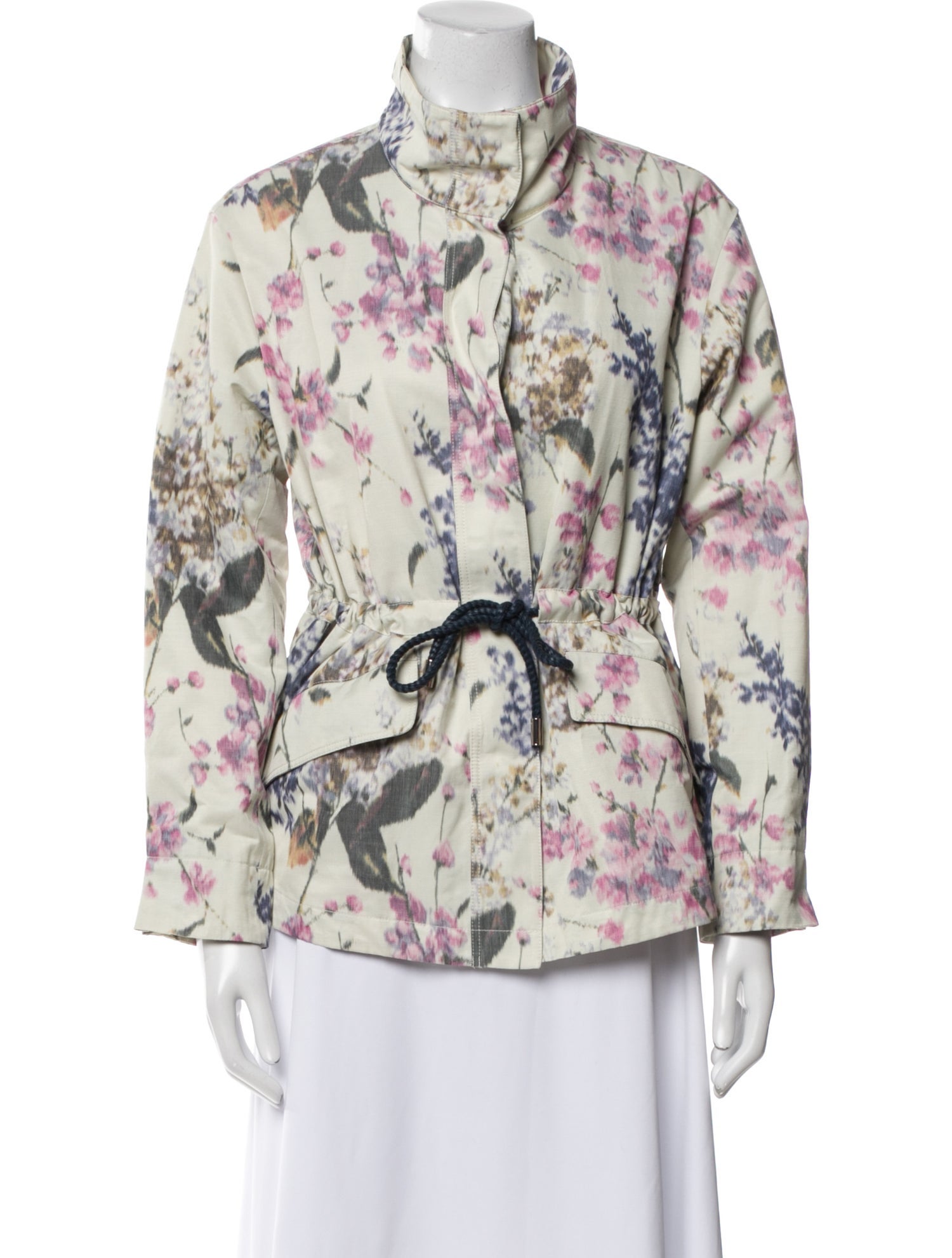 CH Carolina Herrera Floral Print Jacket