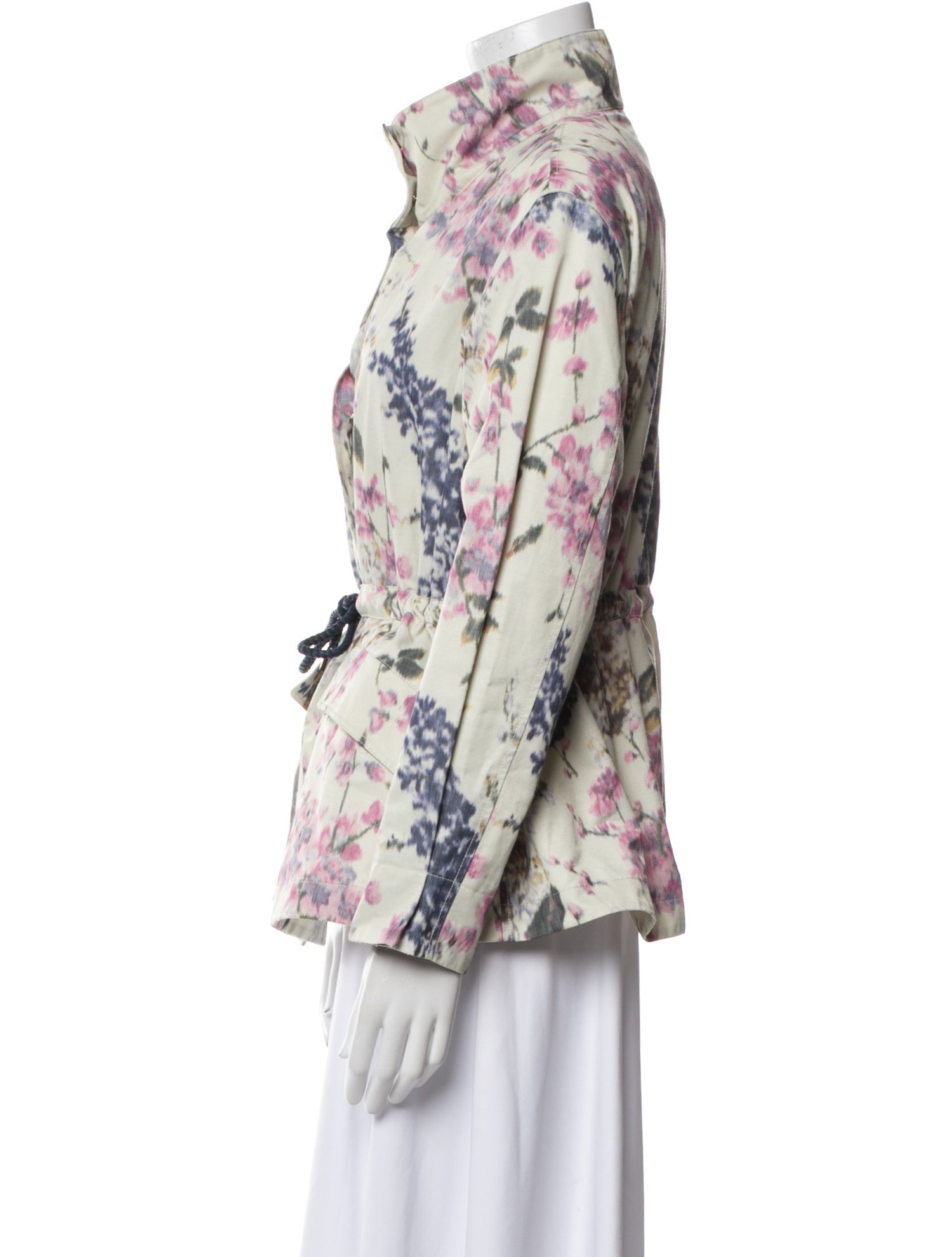 CH Carolina Herrera Floral Print Jacket
