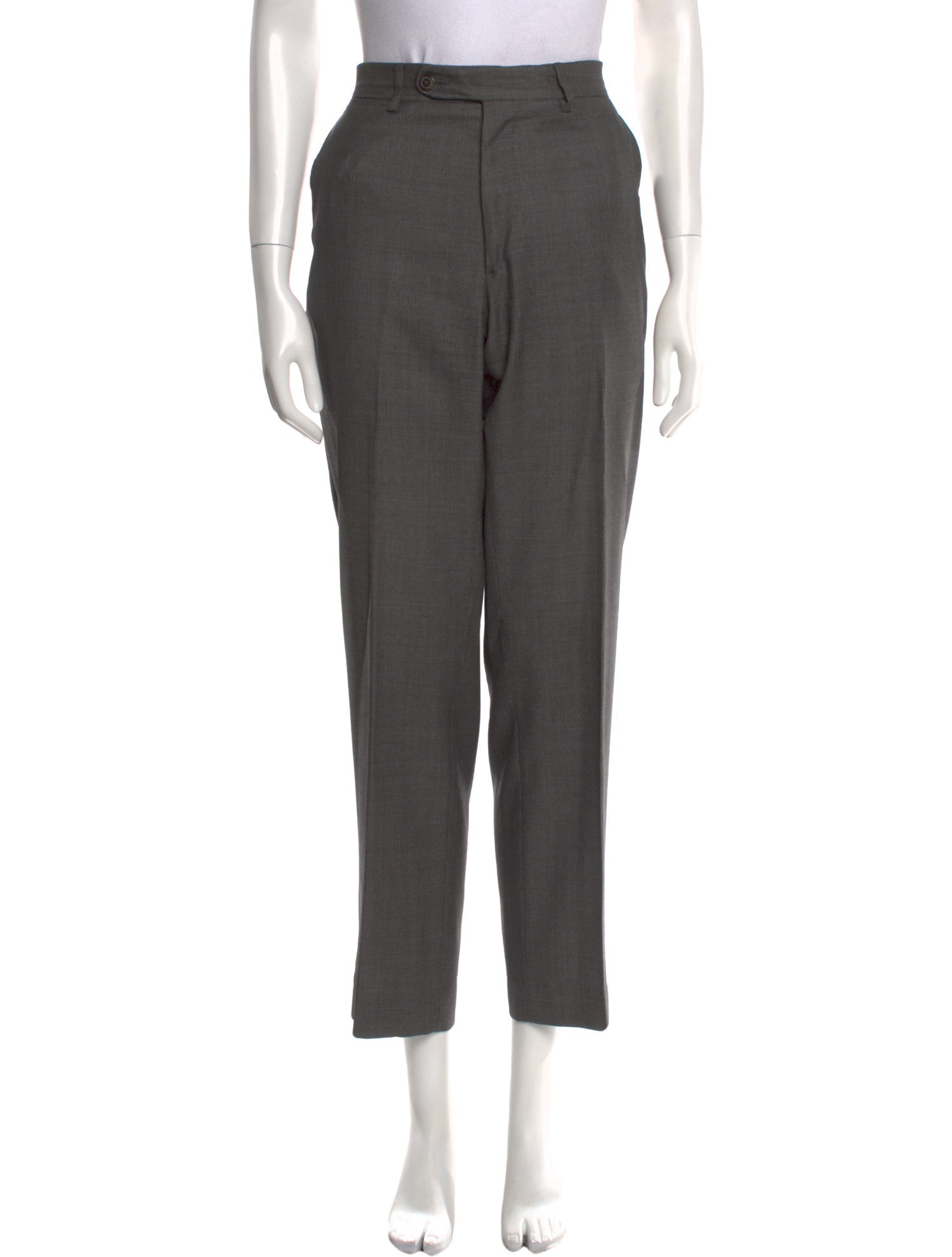 CH Carolina Herrera Wool Straight Leg Pants