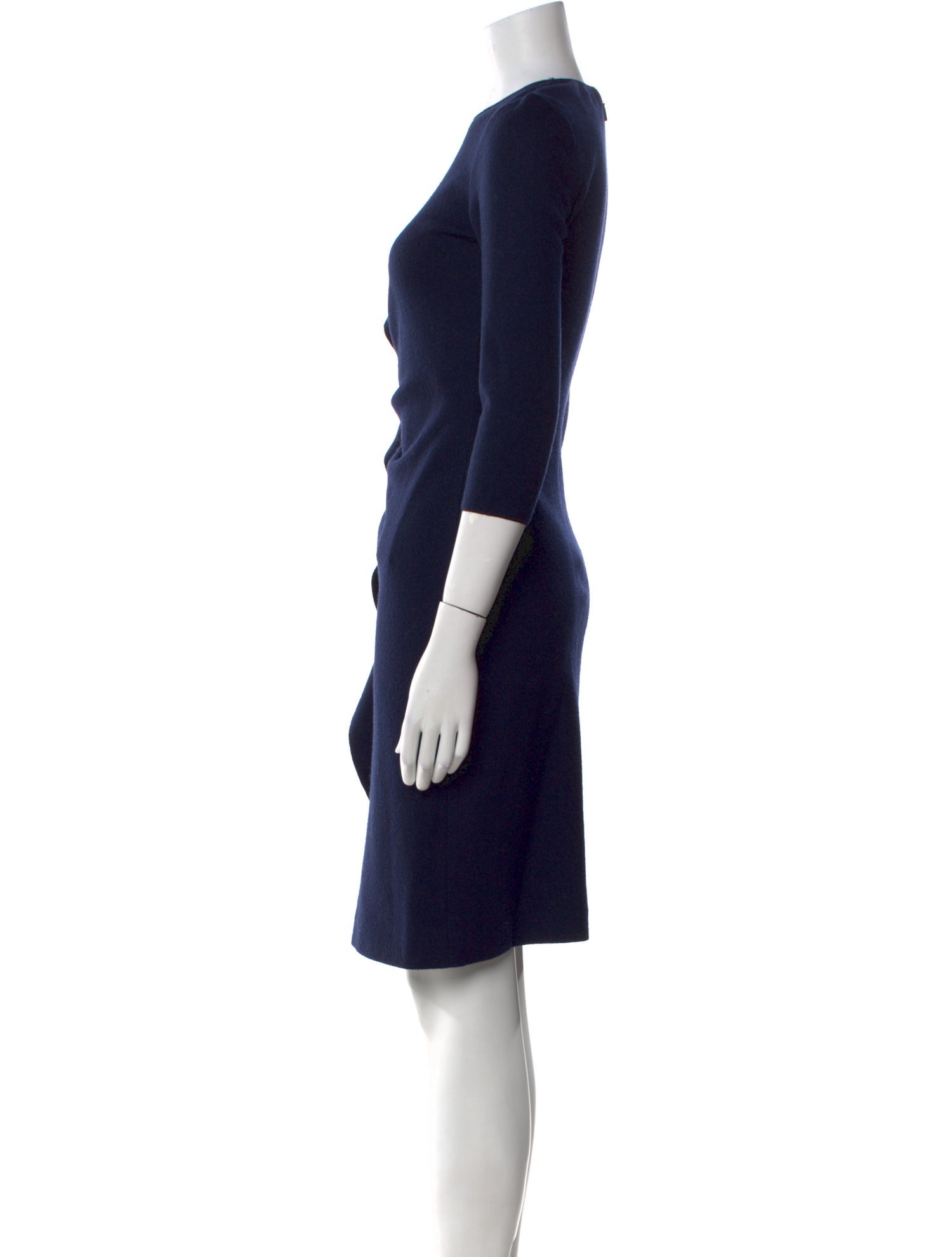 CH Carolina Herrera Crew Neck Knee-Length Dress