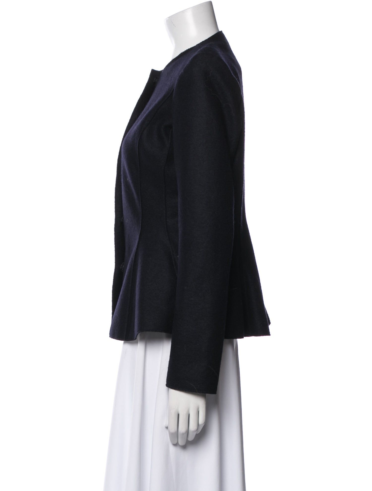 CH Carolina Herrera Wool Evening Jacket