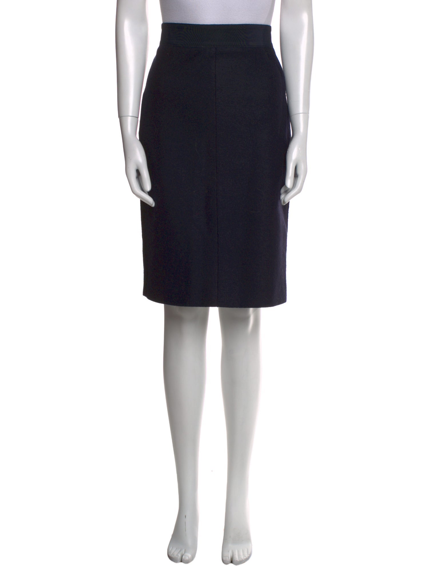 CH Carolina Herrera Virgin Wool Knee-Length Skirt