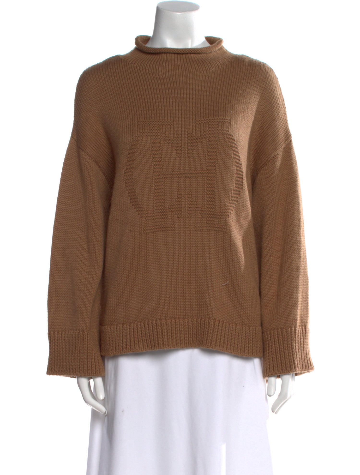 CH Carolina Herrera Mock Neck Sweater