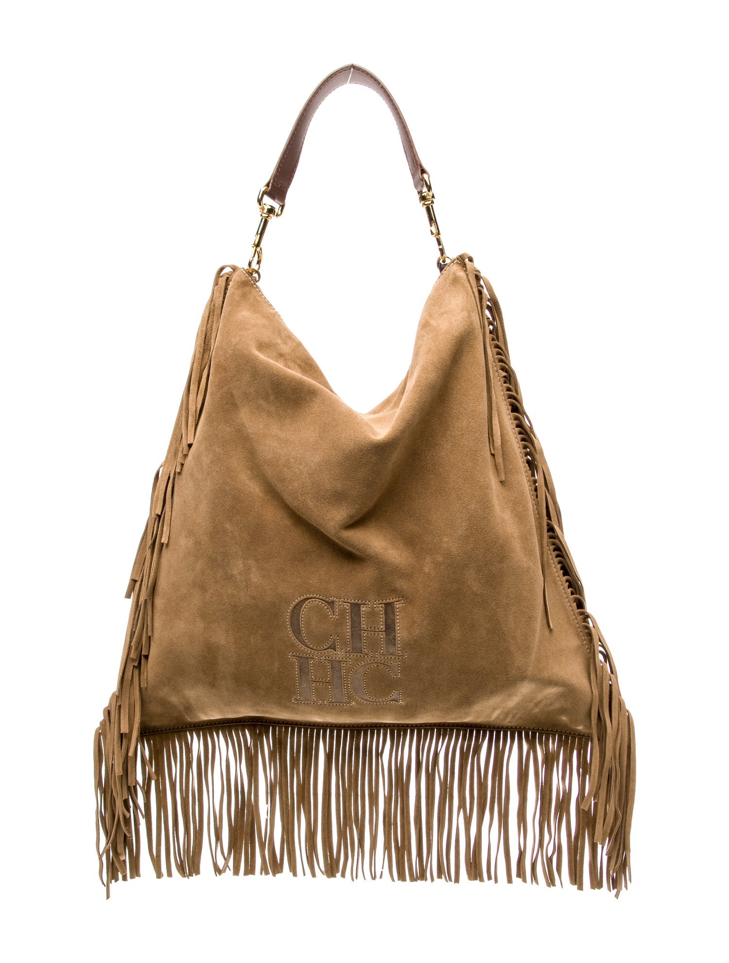 CH Carolina Herrera Suede Hobo w/ Tags