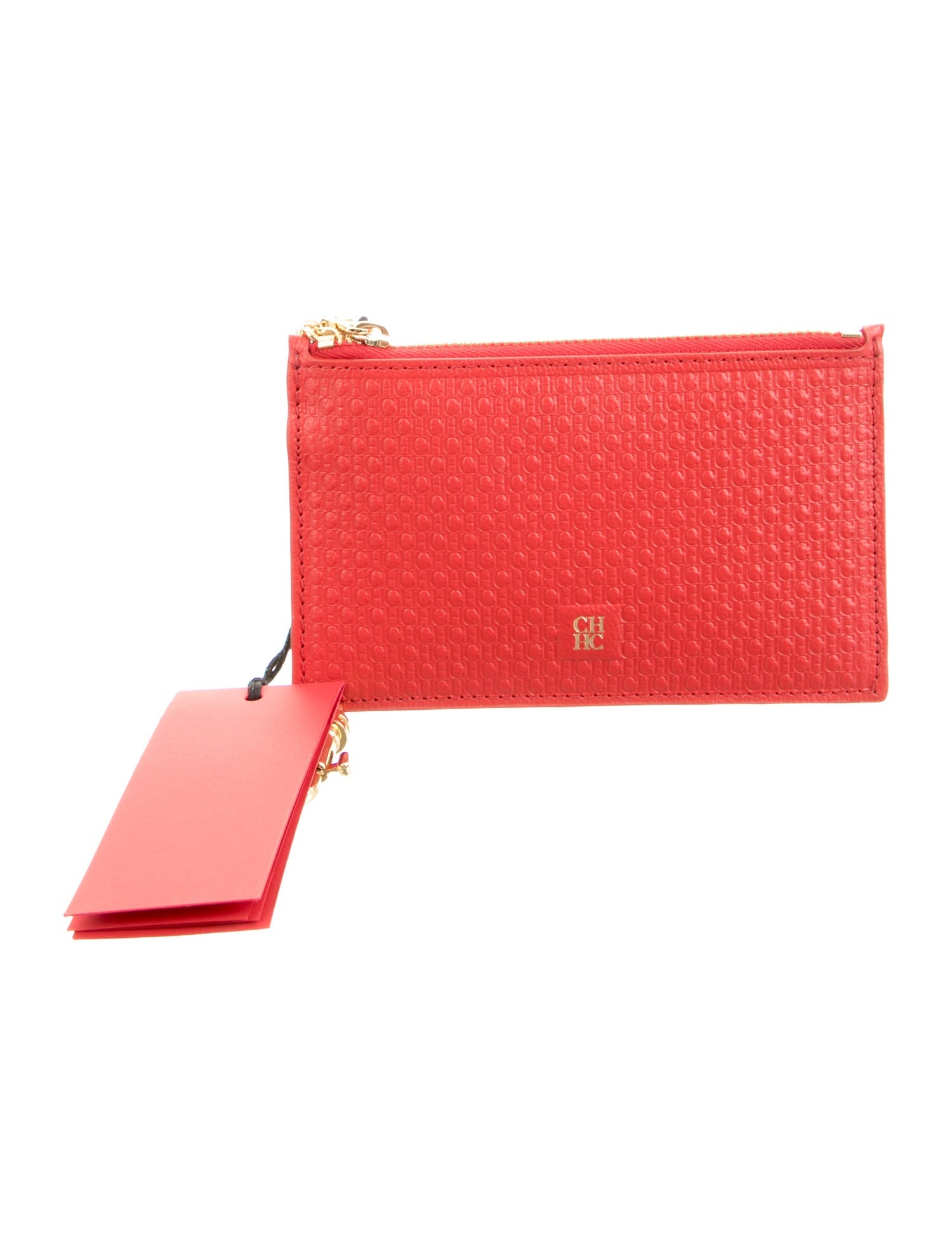 CH Carolina Herrera Leather Wallet w/ Tags