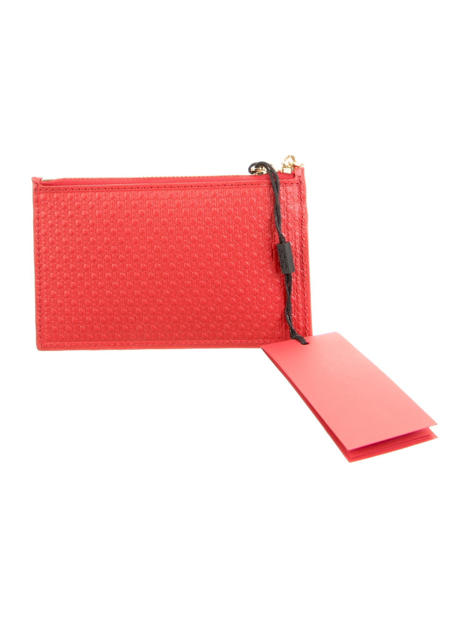 CH Carolina Herrera Leather Wallet w/ Tags