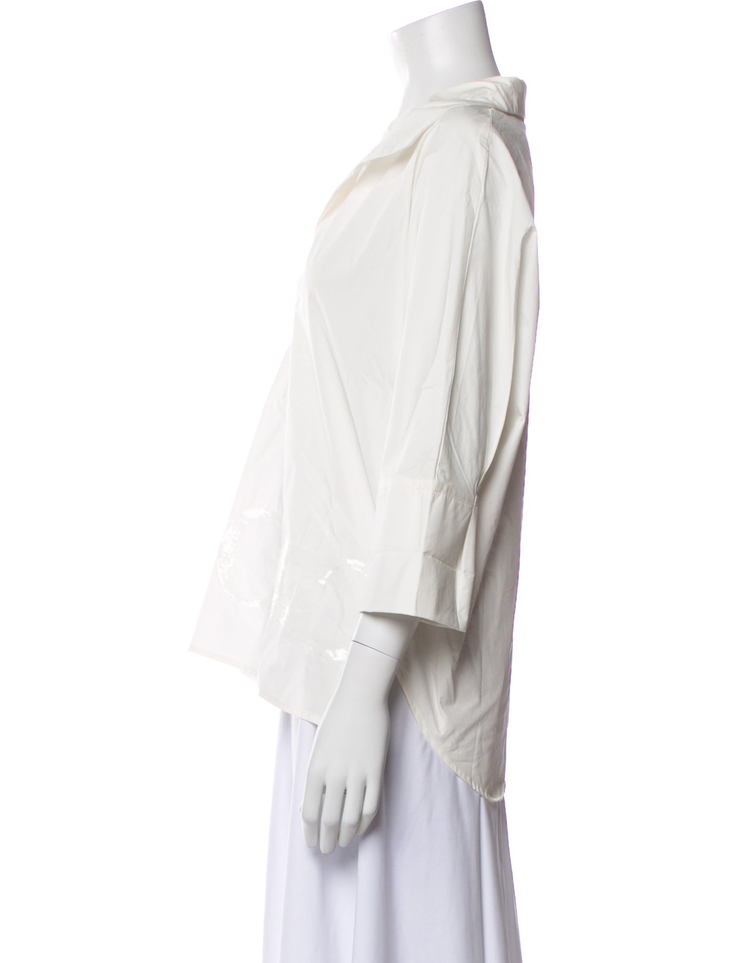 CH Carolina Herrera Three-Quarter Sleeve Blouse w/ Tags