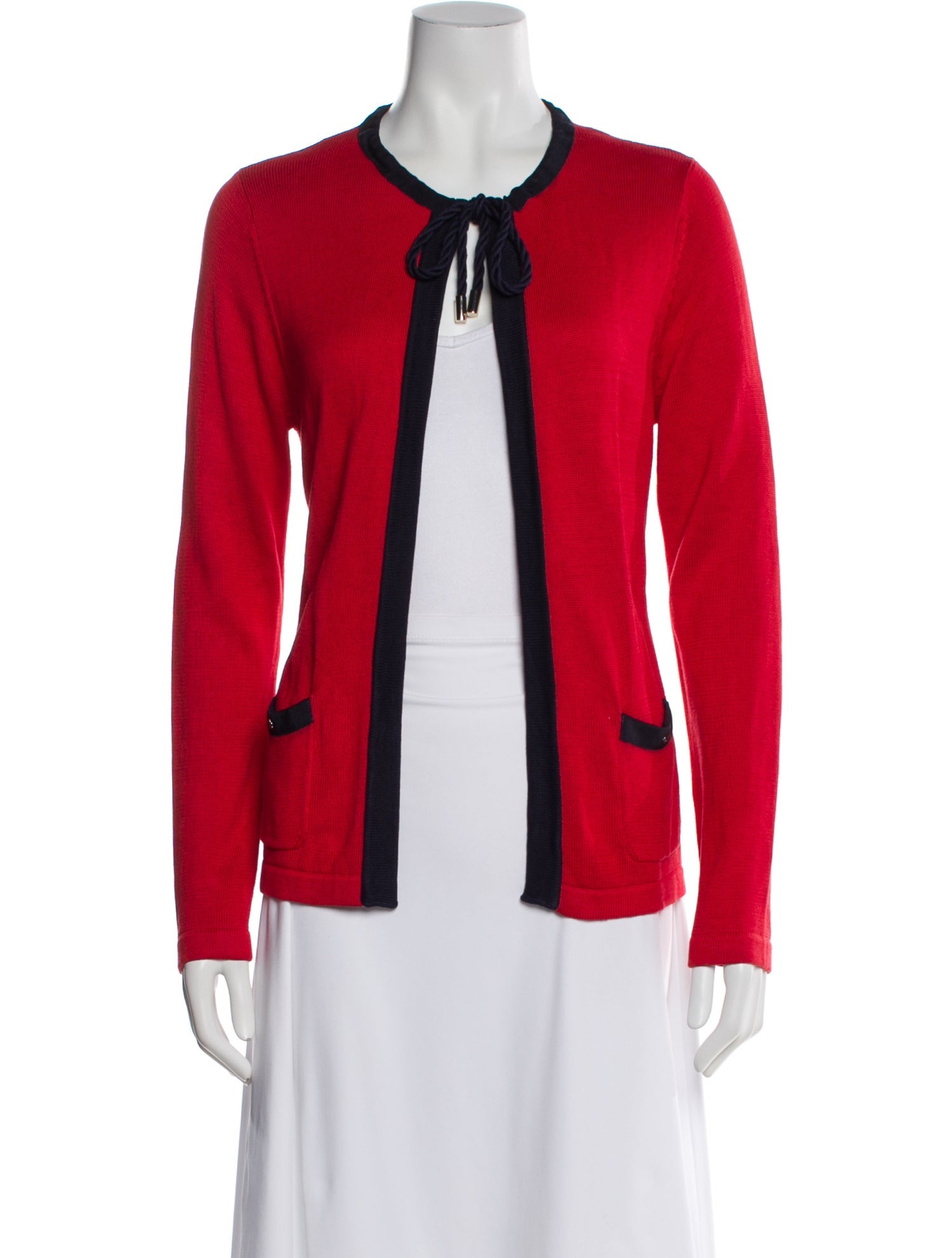 CH Carolina Herrera Silk Colorblock Pattern Evening Jacket