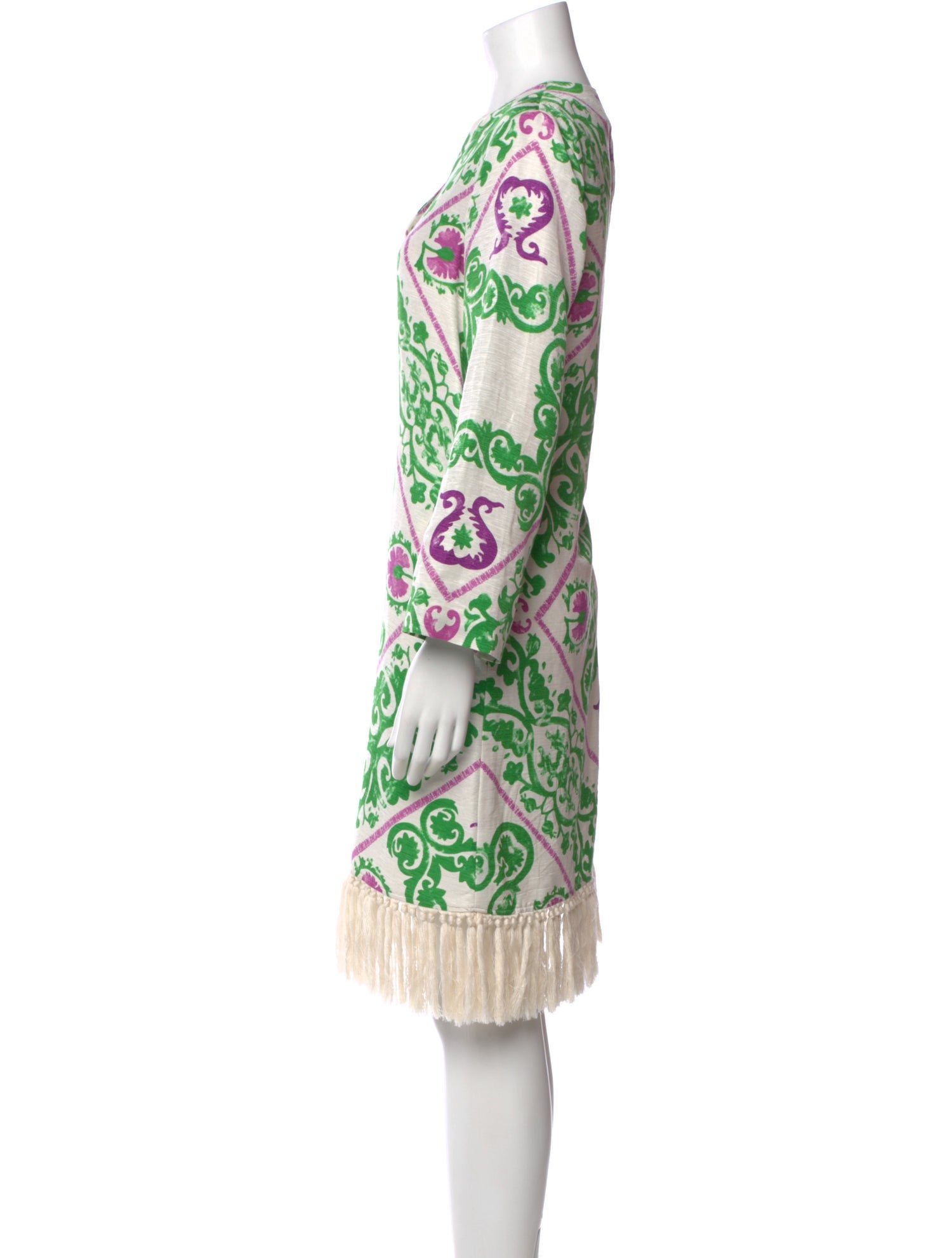 CH Carolina Herrera Silk Knee-Length Dress