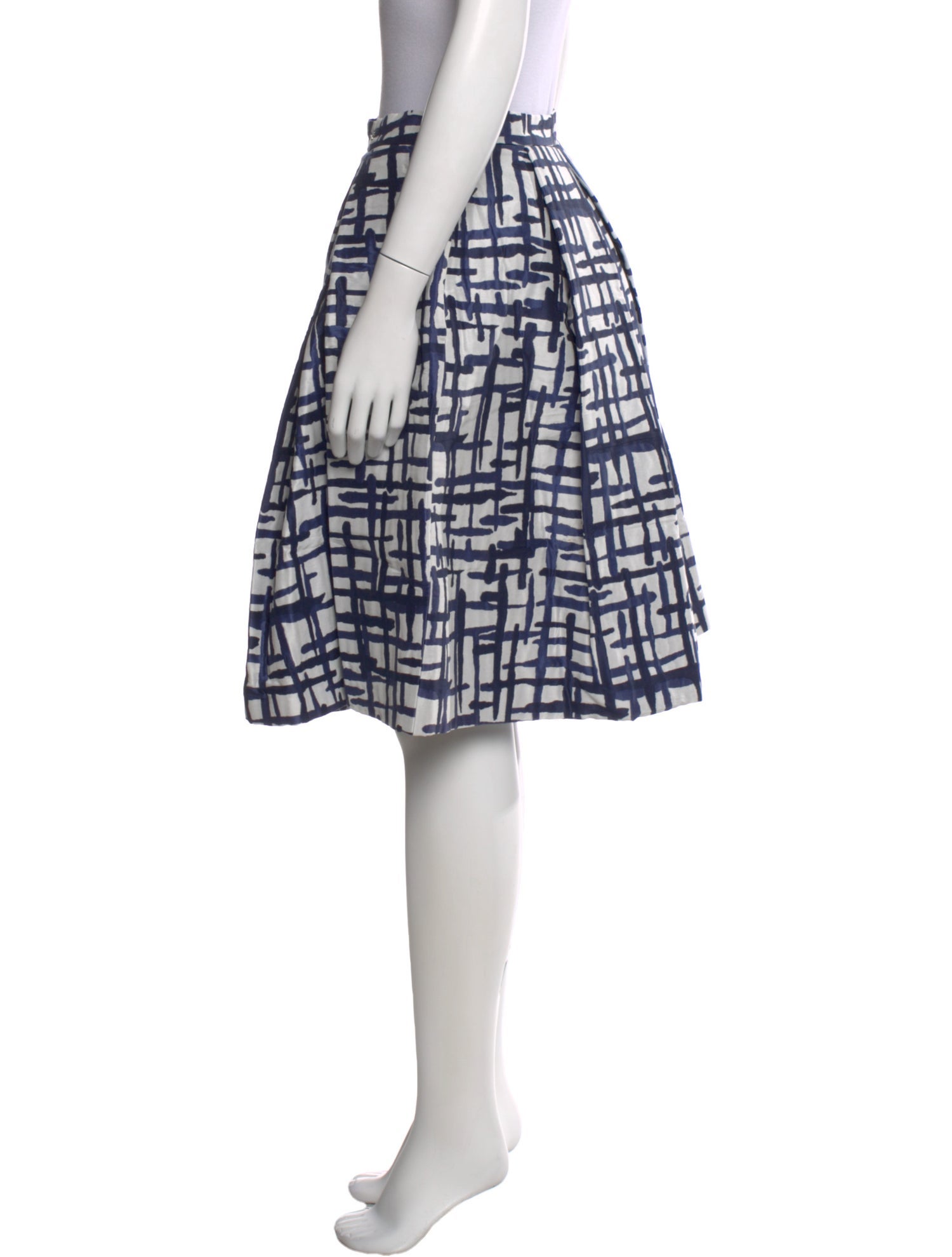 CH Carolina Herrera Printed Knee-Length Skirt